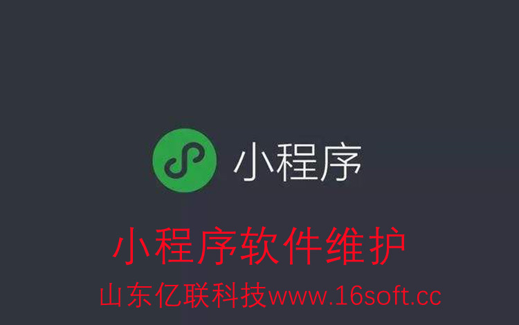 小程序维护主要做什么之软件维护